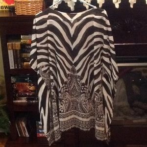Carmen Marc Valvo swimwear coverup